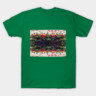 Estructurada horizontal tridimensional T-Shirt